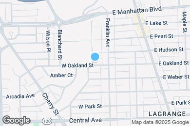Map image of the property - 30 W Oakland St