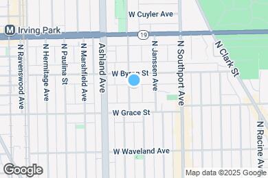 Map image of the property - 3837 N Greenview Ave