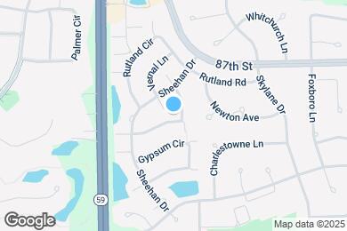 Map image of the property - 2908 White Thorn Cir
