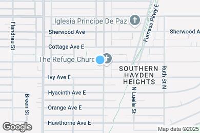 Map image of the property - 1341 Hazel St N
