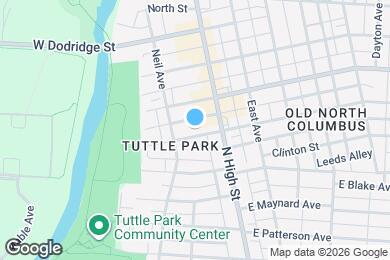 Map image of the property - 40 W Tompkins St