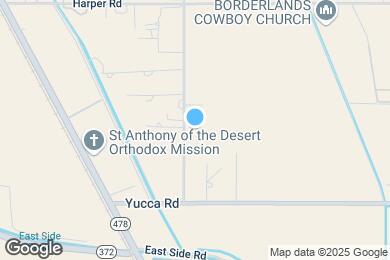 Map image of the property - 8875 Calle de Brazito