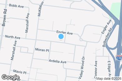 Map image of the property - 8621 North Ave