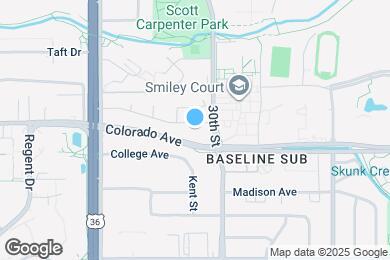 Map image of the property - 3040 Pennsylvania Ave