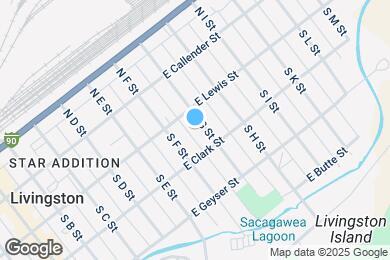 Map image of the property - 214 S G St