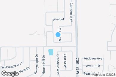 Map image of the property - 42437 71st St W