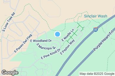 Map image of the property - 1291 E Trevor Way