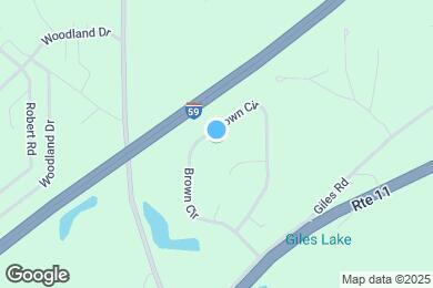 Map image of the property - 11607 Brown Cir