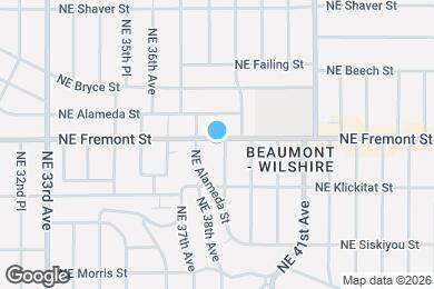 Map image of the property - 3435 NE 38th Ave