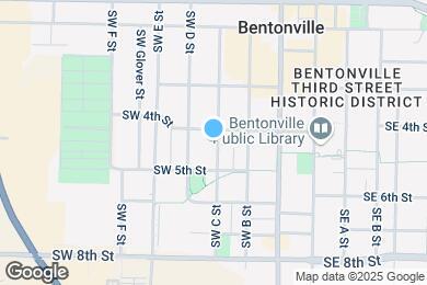 Map image of the property - 422 SW C St