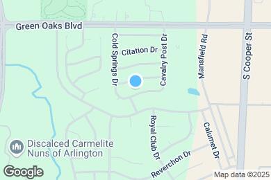 Map image of the property - 2117 Cold Springs Dr