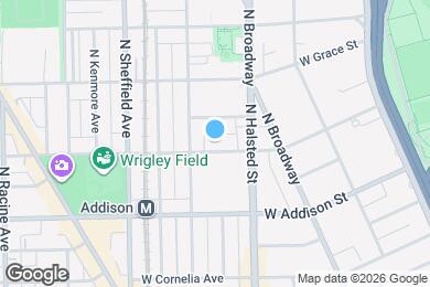 Map image of the property - 834 W Waveland Ave