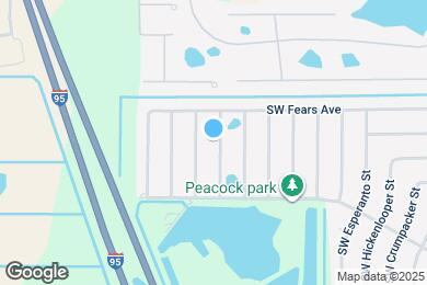 Map image of the property - 3134 SW Curcuma St