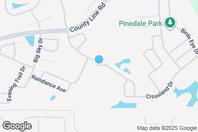 Map image of the property - 1219 Timber Trace Dr