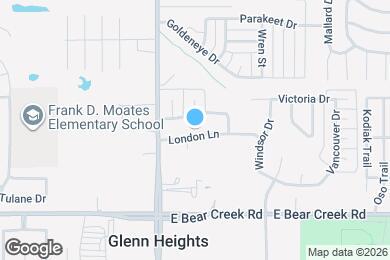 Map image of the property - 125 London Ln