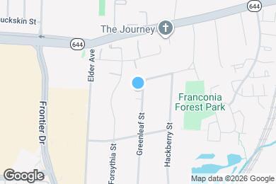 Map image of the property - 6524 Greenleaf St