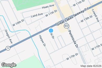 Map image of the property - 2971 W 12th St