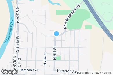 Map image of the property - 316 N Hill St