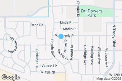 Map image of the property - 1430 Audrey Dr