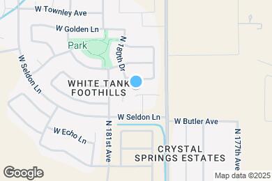 Map image of the property - 18020 W Orchid Ct