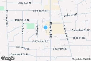 Map image of the property - Royal Oaks Apartments
