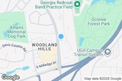 Map image of the property - 2005 S Milledge Ave