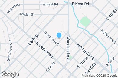 Map image of the property - 2009 E 6th St