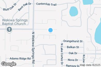 Map image of the property - 2431 Wekiva Walk Way