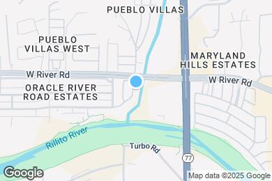 Map image of the property - 4976 N Via Carina
