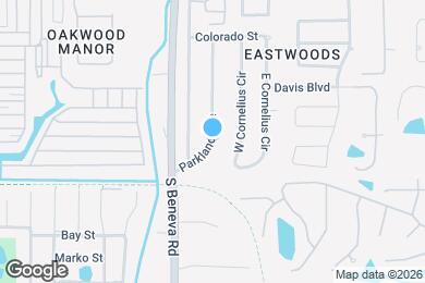 Map image of the property - 423 Parkland Ave