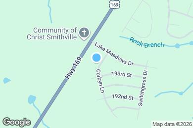 Map image of the property - 19306 Corbyn Ln