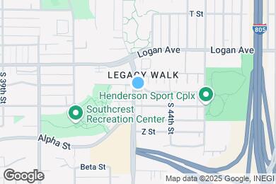 Map image of the property - 1111 S 43rd St