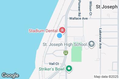 Map image of the property - 2508 Lakeshore Dr