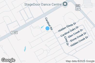 Map image of the property - 1406 Chateau Ln
