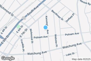 Map image of the property - 768 Kensington Ave