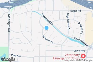 Map image of the property - 1729 Redbird Cove