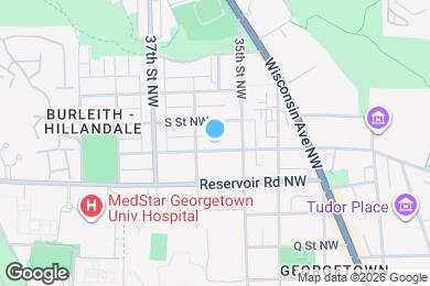 Map image of the property - 3525 R St NW
