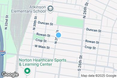 Map image of the property - 2658 Rowan St