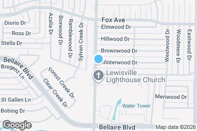 Map image of the property - 1244 Winterwood Dr