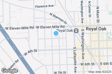 Map image of the property - 602 W 3rd St