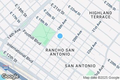 Map image of the property - 1735 19th Ave