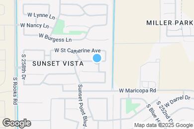 Map image of the property - 25571 W St James Ave