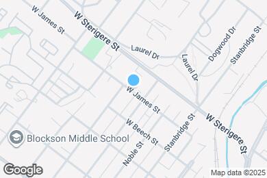 Map image of the property - 1109 W James St