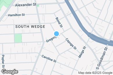 Map image of the property - 353 Gregory St