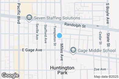 Map image of the property - 6321 Miles Ave