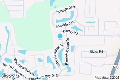 Map image of the property - 7444 Lake Plantation Ln