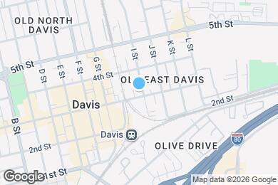 Map image of the property - 923 3rd St