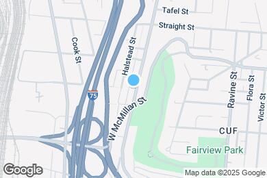 Map image of the property - 2455 W McMicken Ave