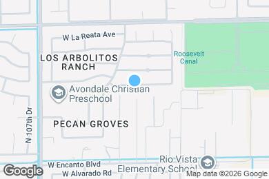 Map image of the property - 10417 W Windsor Ave