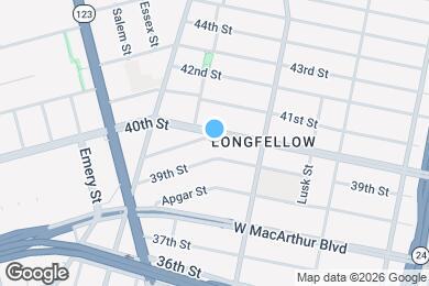 Map image of the property - 961 Yerba Buena Ave